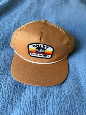 Chevy Truck Country Brown Mesh Trucker Hat